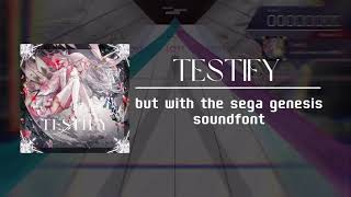 void Mournfinale feat 星熊南巫  Testify but with the sega genesis soundfont [upl. by Cower]