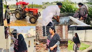 ਅੱਤ ਗਰਮੀ ਤੋਂ ਬਾਅਦ ਮੌਸਮ ਹੋਇਆ ਠੰਢਾ  Village lifestyle Pind punjab de new vlog ♥️ 😀 [upl. by Landrum107]