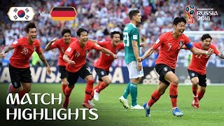 Korea Republic v Germany  2018 FIFA World Cup  Match Highlights [upl. by Lowenstern]