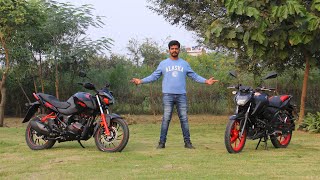 TVS Apache 160 4v vs Hero xtreme 160r 20  detail comparison [upl. by Wyly]