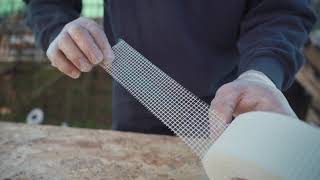 How to Use Plasterboard Scrim Tape  Brackit [upl. by Trip]