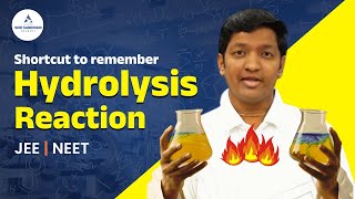 Quick Guide to Hydrolysis Reactions  Essential Shortcuts and Tips 12th Chemistry  JEE  NEET MCQ [upl. by Acinej]