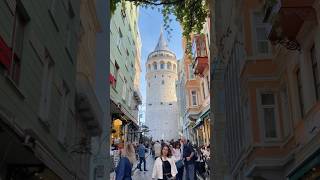 Galata Tower  Taksim Square  Istanbul Türkiye 🇹🇷 [upl. by Ateerys570]