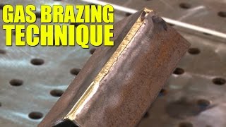 🔥 Gas Brazing Technique [upl. by Etnoval]