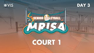 MRISA Senior Volleyball 2024 DAY 3  COURT 1 [upl. by Shena528]