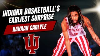 Kanaan Carlyle Has Been The quotEarly Surprisequot At Indiana Practices [upl. by Cinom]