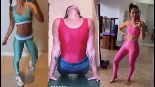 SPANDEX LEGGINGS BABES COMPILATION VIDEO 85  Spandex Wear Vids [upl. by Warren]