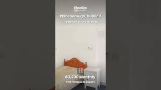 3 Bedroom House for Rent 🏠 Located in Phibsborough Dublin 7📍 [upl. by Anilys327]