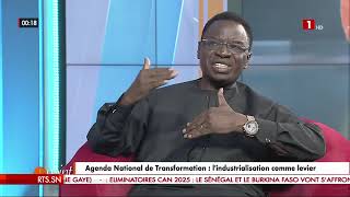 LE POINT  AGENDA NATIONAL DE TRANSFORMATION  LINDUSTRIALISATION COMME LEVIER – 13 NOVEMBRE 2024 [upl. by Eleen]