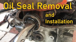 Oil Seal Removal and Installation [upl. by Triny805]