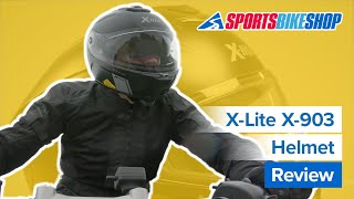 XLite X903 motorcycle helmet review  Sportsbikeshop [upl. by Mellicent]