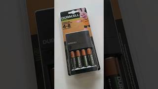 DURACELL Cargador de baterias AA y AAA NiMH unboxing pilas baterias duracell [upl. by Zack]