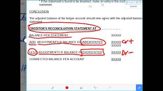 Introduction to Creditors Reconciliation Statement [upl. by Tarazi]