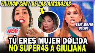 LEYSI SUAREZ le responde a su EXPAREJA tras declarar en MAGALY MEDINA  SALEN CHAT a la NOVIA del EX [upl. by Akcinat]