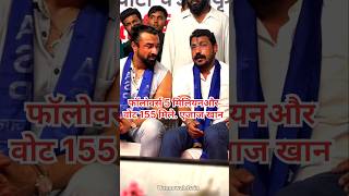 शर्मनाक हार हुई महाराष्ट्र में एजाज खान shorts trending viralvideo ajazkhan news maharashtra [upl. by Eibrik764]