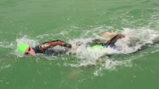 Open Water Swim Drafting Tips  Triathlon [upl. by Madian]