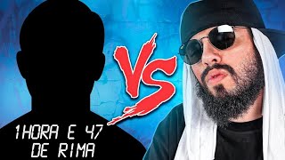 1 hora e 47 de rima vs mussoumanobatalha de YouTubers [upl. by Niabi]