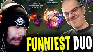 Tobias Fate amp Trick2G The FUNNIEST Duo On The RIFT [upl. by Lyris608]