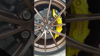 Ferrari 812 Superfast wheel transformation wheelrefurbishment wheelrepair carrepair [upl. by Nivrag874]