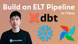 Code along  build an ELT Pipeline in 1 Hour dbt Snowflake Airflow [upl. by Gyatt]