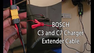 Bosch C3 C7 Charger Wire Extender [upl. by Alegre489]