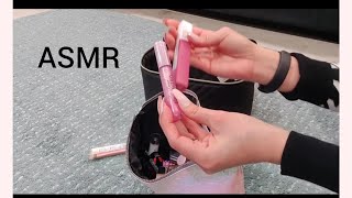 ASMR Make up bag and makeup rummaging sounds [upl. by Robbyn841]