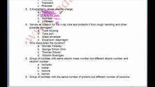 Radiologic Physics Board Exam Review Questions with Rationalization [upl. by Anoek]