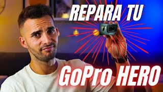 GOPRO HERO 6 BLACK EDITION REPARACIÓN  sustitución del LCD o PANTALLA FRONAL [upl. by Aidni616]