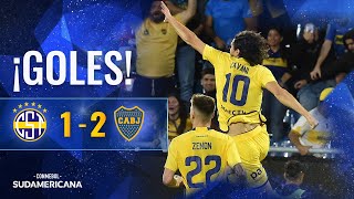 GOLES  SPORTIVO TRINIDENSE vs BOCA JUNIORS  FASE DE GRUPOS  CONMEBOL SUDAMERICANA 2024 [upl. by Julius48]