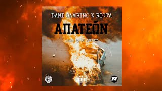 Dani Gambino  ΑΠΑΤΕΩΝ prod by Dj TheBoy feat Ricta Official Lyric Video [upl. by Kacey609]