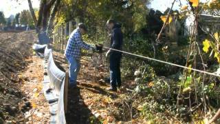 HOW TO INSTALL A FENCE [upl. by Schluter]