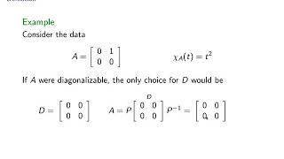 Diagonalization Part 33 quotDiagonalizable Matricesquot [upl. by Erreid]