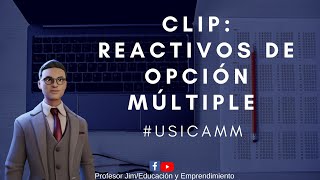 Reactivos de opción múltiple USICAMM [upl. by Ilwain]