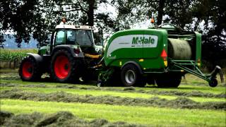 Loonwerken Kerkhofs Gruitrode Fendt 820 TMS amp McHale Fusion 3 HD [upl. by Norford]