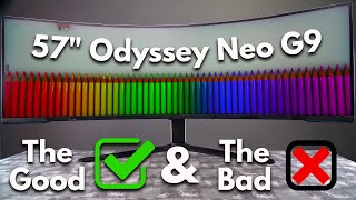 The Complete Samsung Odyssey Neo G9 Experience InDepth Review [upl. by Cila]