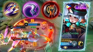 WHY GOLD LANE RUBY IS THE NEW BEST META✨BEST RUBY BUILD AND ROTATION 2024 [upl. by Romy]