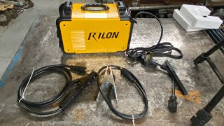 Rilon arc 160gs welding machine unboxing and initial thoughts [upl. by Pump]