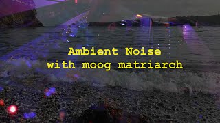 Ambient Noise ambientmusic moogmatriarch hardwarejam [upl. by Radbourne]