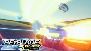 Beyblade burst Surge Valt vs Hikaru Episode 1 [upl. by Azmuh609]