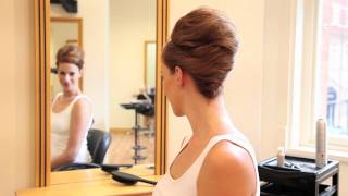 How to create a beehive hairstyle  Beehive hair tutorial [upl. by Anitsirc]