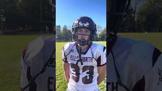 Ellsworth Junior Ripley Strout after 6 touchdown close to 400 yard performance [upl. by Zak754]