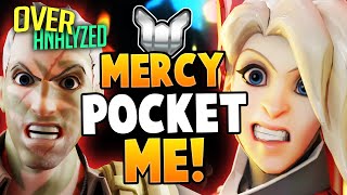 Overwatch Coaching  MERCY POCKET PAIN plat dps player hates mercy OverAnalyzed [upl. by Latoyia113]