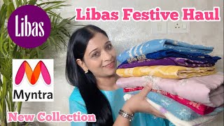 Libas Kurta Set haul  New Festive Collection  Libas Haul  Sanvi World [upl. by Aiahc]