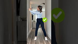 Hallway Drill for More Power golf golfswing golftips [upl. by Ahras]