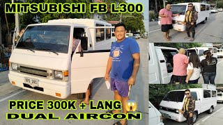 UPDATE 2023 MITSUBISHI FB L300 PRICE 300K LANG DUAL AIRCON NAKA REHISTRO [upl. by Fanchette167]