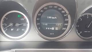 MercedesBenz GLK 220CDI Top Speed [upl. by Wight]