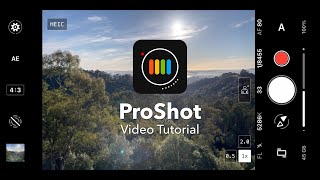 ProShot Video Tutorial 2021 [upl. by Elie]