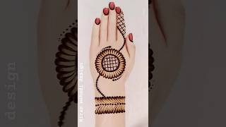 VERY ATTRACTIVE MEHNDI DESIGN FOR BACK HAND  youtubesearch mehndidesign mehndi youtubeshorts [upl. by Pip]