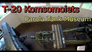 T20 Komsomolets Artillery TractorRussian Armoured Parola Tank Museum [upl. by Berl702]