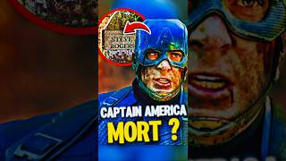 CAPTAIN AMERICA  POURQUOI STEVE ROGERS n’est PAS MORT  🤯 marvel mcu shorts viral fyp [upl. by Adnorhs]